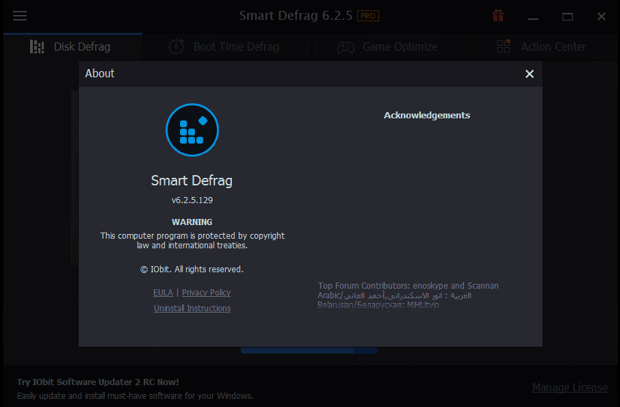 iobit smart defrag 5.7 pro key